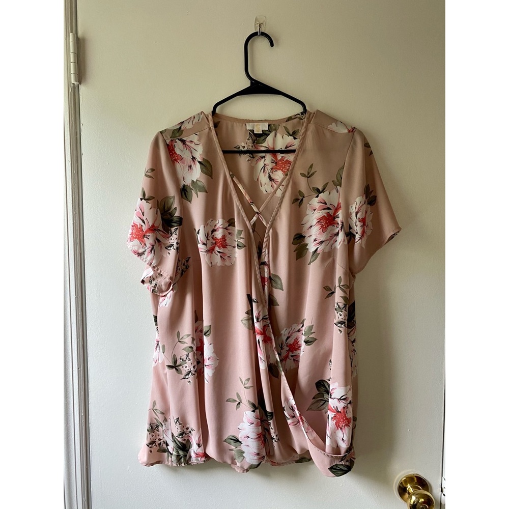 1X Pink Flower Top